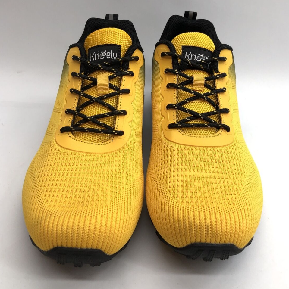 Kricely Men's Trail Running Shoes Fashion Walking Hiking Sneakers for