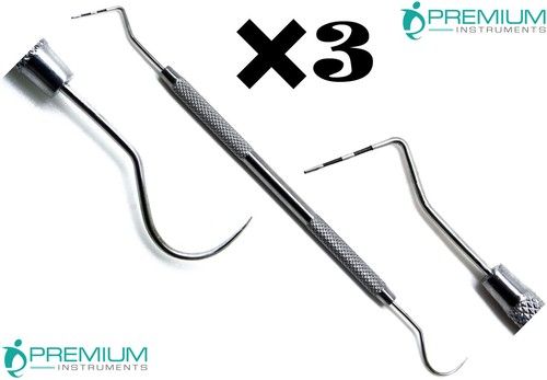 3 Pcs CP-11/23 Dental Williams Probe Explorer 3-6-8-11 Color Coded Instruments - Picture 1 of 4