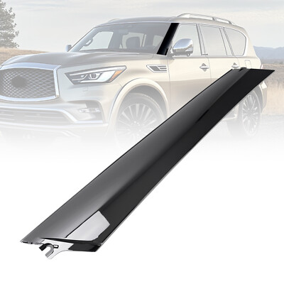 Left Side Windshield Trim Pillar Molding For Infiniti QX56 QX80 Nissan Armada