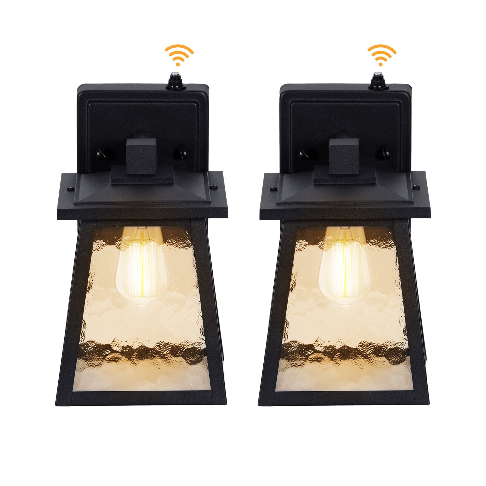 2PCS Outdoor Wall Lights Dusk to Dawn Sensor Outdoor Sconce Vintage Waterproof