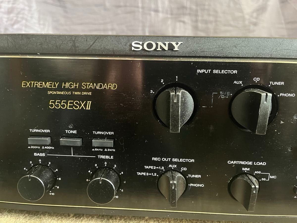 SONY TA-F555ESXII Integrated Amplifier USED Tested Black