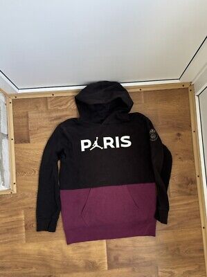 NIKEパーカー　JORDAN × Paris Saint-Germain Nike Jordan X PSG Kids Fleece Sweatshirt Hoodie Paris Saint