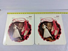 RCA Selectavision Videodisc CED Movie  The Red Shoe  2 Disc Set RARE