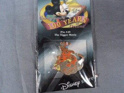 OLD LE Disney Pin 100 Years of Dreams #49 Tigger Movie 2000 Roo 