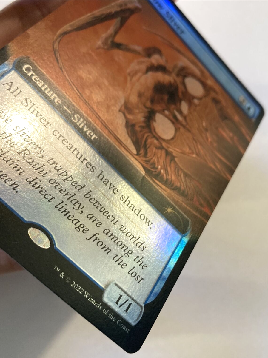 【SALE❗️】スリヴァー 拡張アート foil セット　Secret Lair Plague Sliver (Secret Lair) (Extended Art) (Compleat Foil
