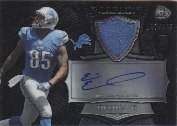 2014 Bowman Sterling Eric Ebron #BSAR-EE - 1 of 2