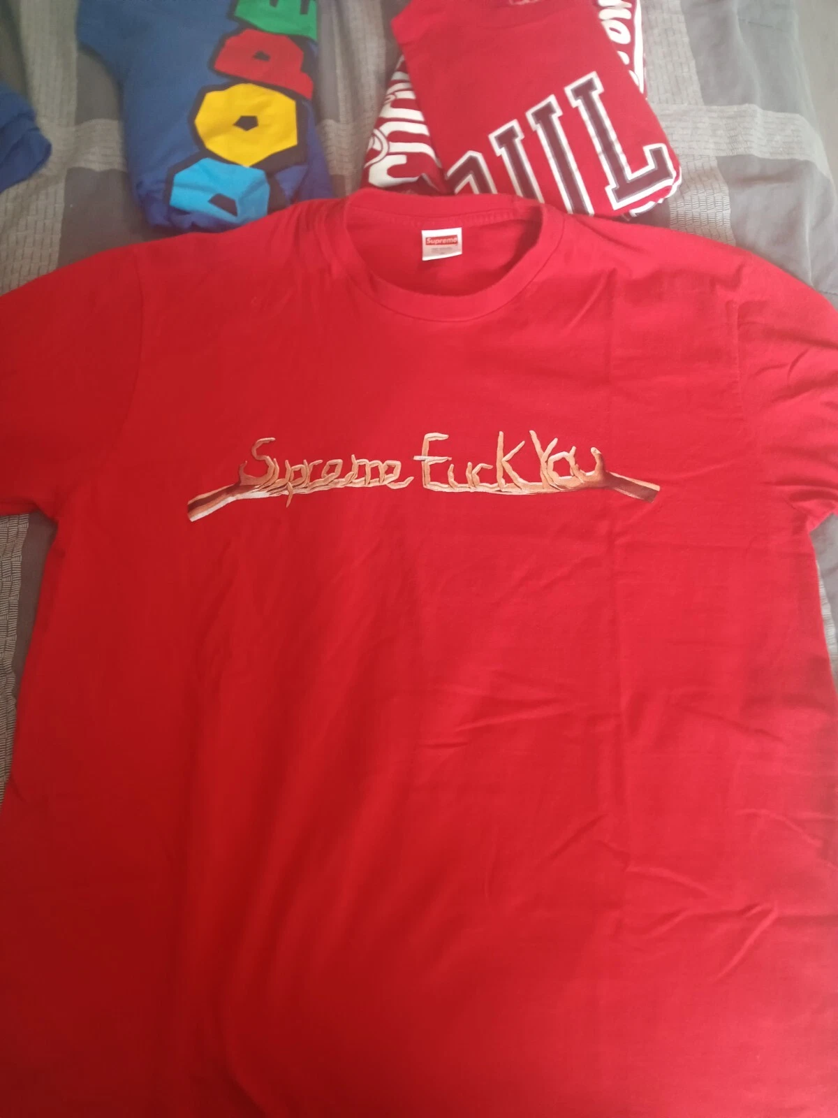 Tee homme Supreme F**k You taille XL