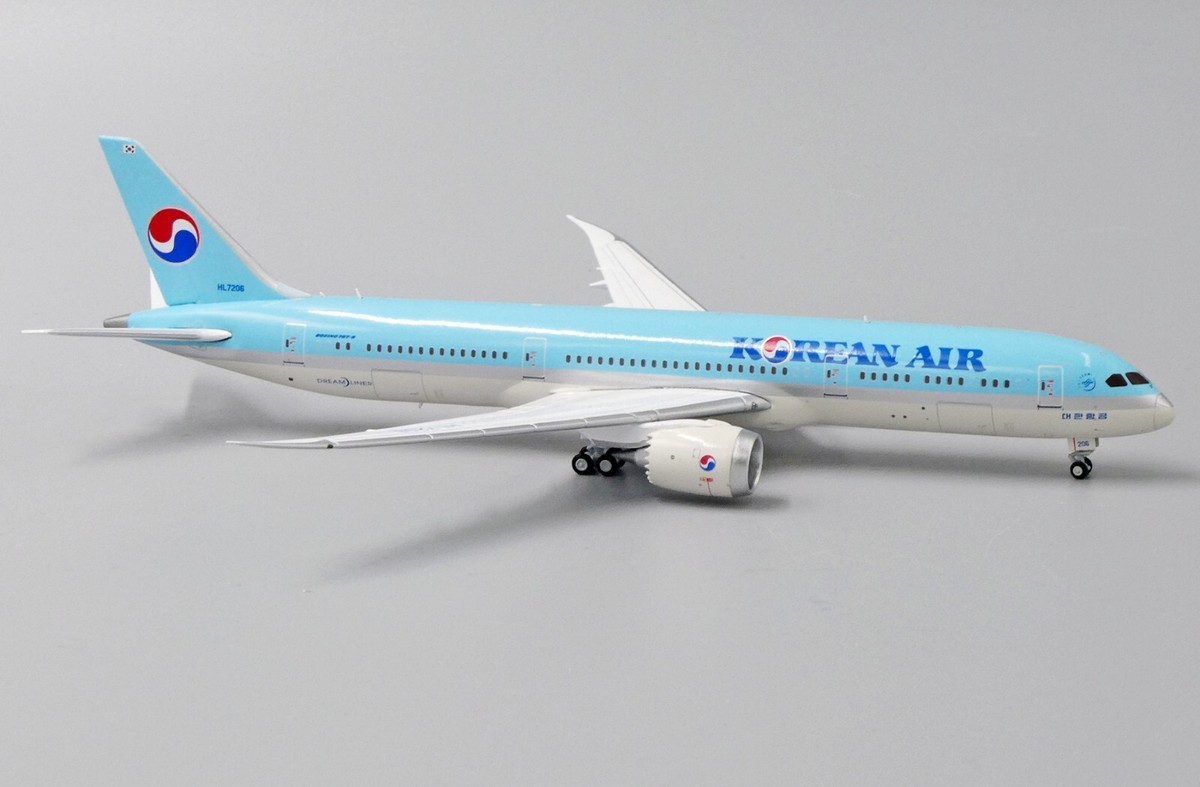 Korean Air B787-9 Reg: HL7206 EW Wings Scale 1:400 Diecast
