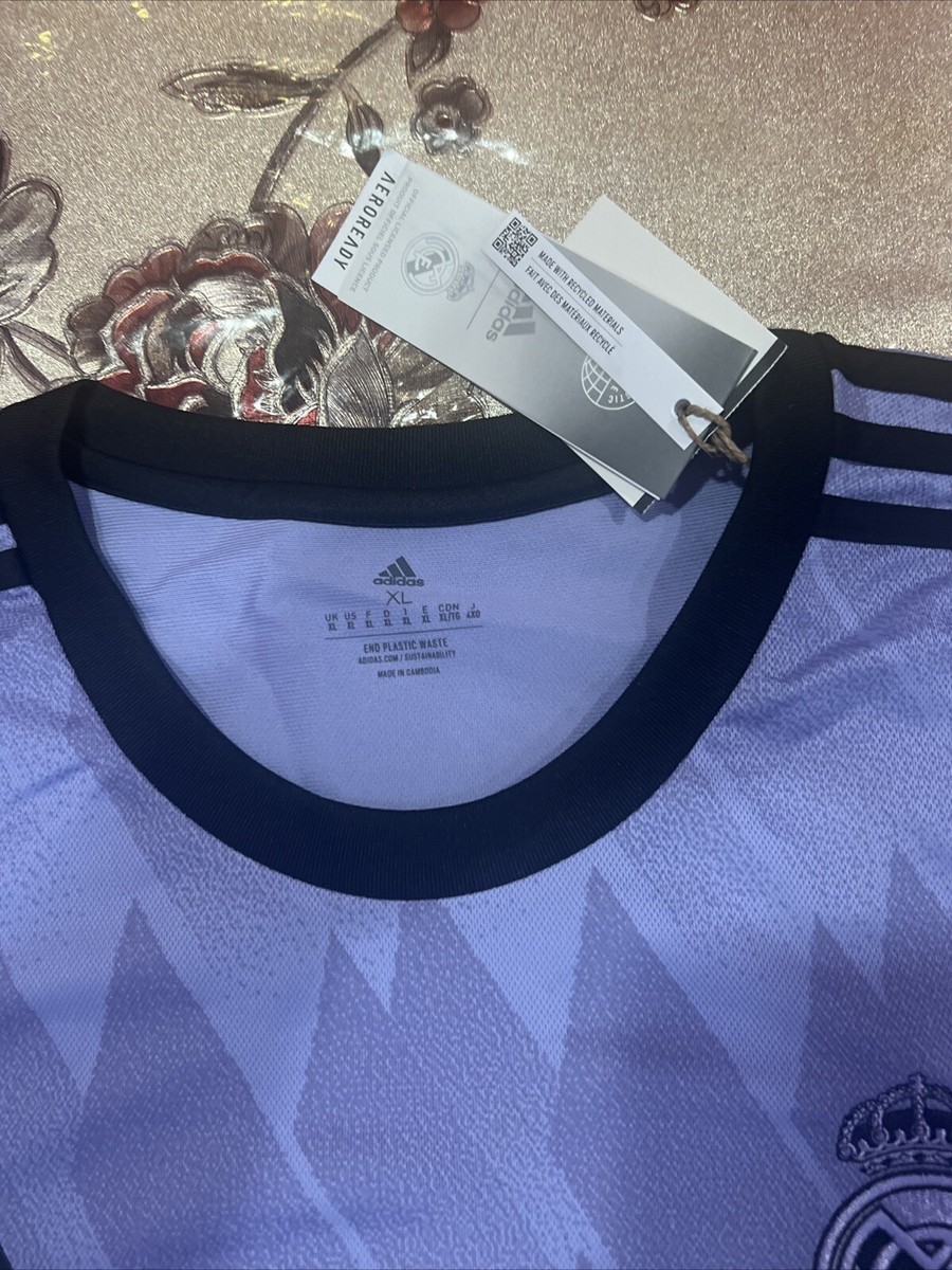 adidas Real Madrid 2022-2023 アウェイジャージ S adidas Real Madrid 2022-2023 アウェイジャージ S ADIDAS Real