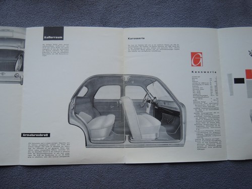 FOLLETO DE VENTA ALFA ROMEO raro 1956/57 GIULIETTA 1300 BERLINA idioma alemán - Imagen 5 de 12