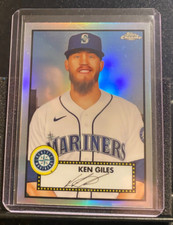 Ken Giles 2021 Topps Chrome Platinum - Refractor - Mariners- #437