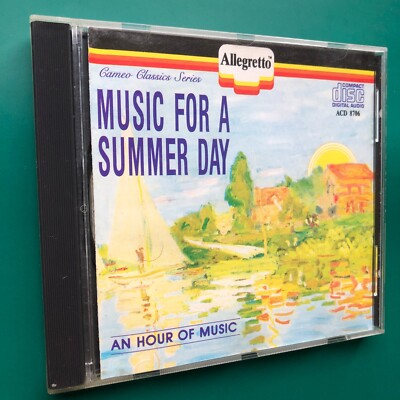 MUSIC FOR A SUMMER DAY Classical CD Berlioz Liszt Saint-Saens Mendelssohn USA VG