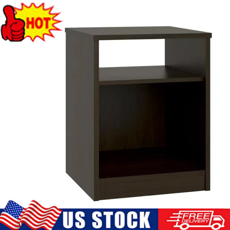 Mainstays classic open shelf nightstand outlet