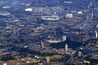 Aerial Photo 12x8 (A4) The Olympic Stadium from the air c2011