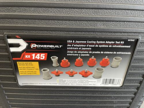Powerbuilt USA & Japanese Cooling System Adapter Test Kit - 647643 #145 - Picture 2 of 5