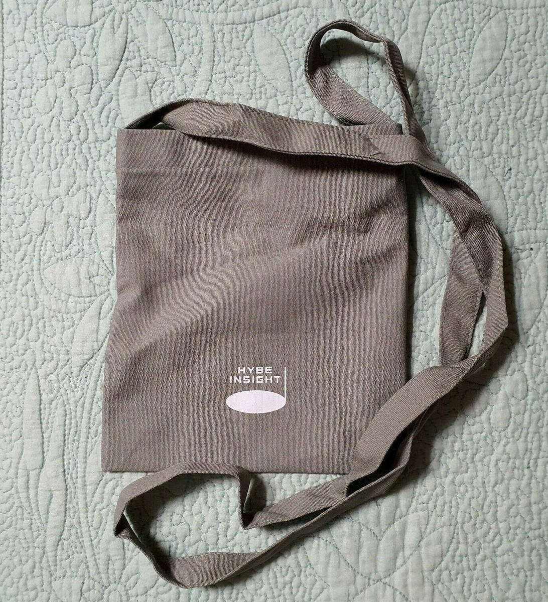 BTS x HYBE INSIGHT] OFFICIAL MINI CROSS BAG - Gray | eBay