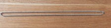 Erbs-Kette, 835er Silber, 63cm