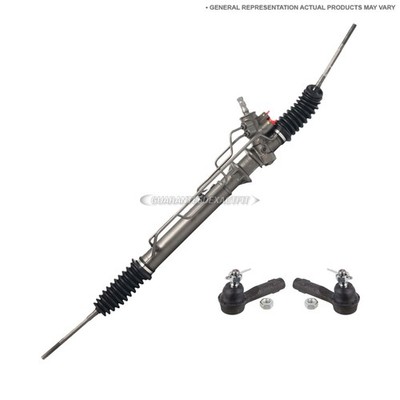 For Cadillac DeVille Oldsmobile 98 Power Steering Rack and Outer Tie Rod Kit TCP
