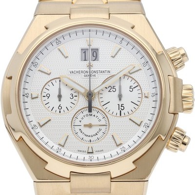 VACHERON CONSTANTIN Overseas Chronograph 42mm 49150/B01J-9215 18K Yellow Gol...