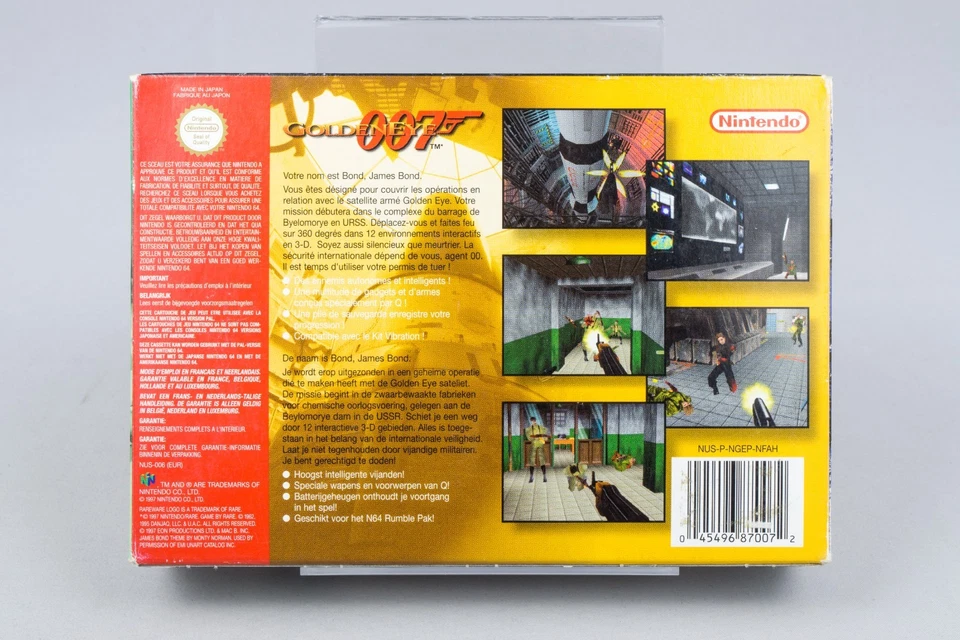 Nintendo 64 *GoldenEye 007* N64 OVP mit Anleitung FAH - Bild 4 von 4
