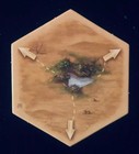 Catan Expansion Traders & Barbarians | The Oasis Hex Tile | Official Game Piece
