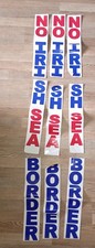 No Irish Sea Border Stickers 3 Stickers, Northern Ireland UK Ulster Brand New #2
