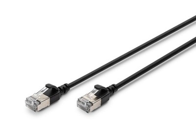 Digitus LAN cable Cat. 6A   5m   slim version AWG 32/7   10 Gbit/s   RJ45 networ