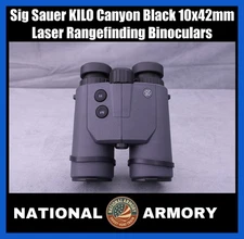 Sig Sauer KILO Canyon 10x42mm Laser Rangefinding Binoculars