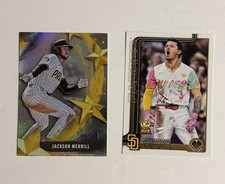 Two Jackson Merrill Baseball Cards