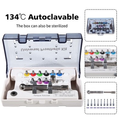 Dental Universal Implant Instrument Prosthetic Restoration Hand Driver kit Ger