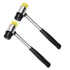 2PCS Maillet Double face remplaçables en caoutchouc 30mm