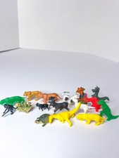 Lot of Vintage plastic Animals
