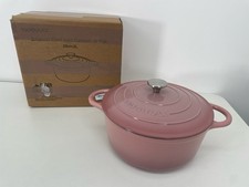 Nuovva Enamelled Cast Iron Dutch Oven Pot with Lid 6.4 Quart Casserole NEW 