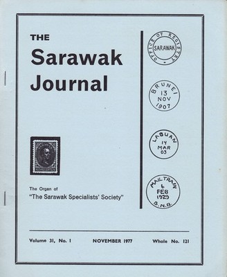 Book Br. Borneo Feb. 1977 Issue of the SARAWAK JOURNAL Volume 31 # 1 Whole 121