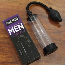 Vacuum Penis Pump Male ED Enhancement Erectile Enlargement Penis Enlarger NEW