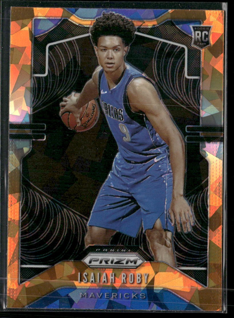 2019-20 Panini Prizm #283 Isaiah Roby Orange Ice Rookie