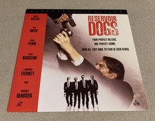 Reservoir Dogs Laserdisc WIDESCREEN Tarantino Tim Roth Michael Madsen