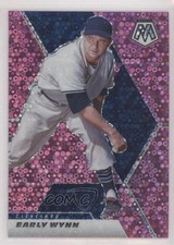 2021 Panini Mosaic Quick Pitch Pink Mosaic Prizm 1/20 Early Wynn #27 HOF 0c2