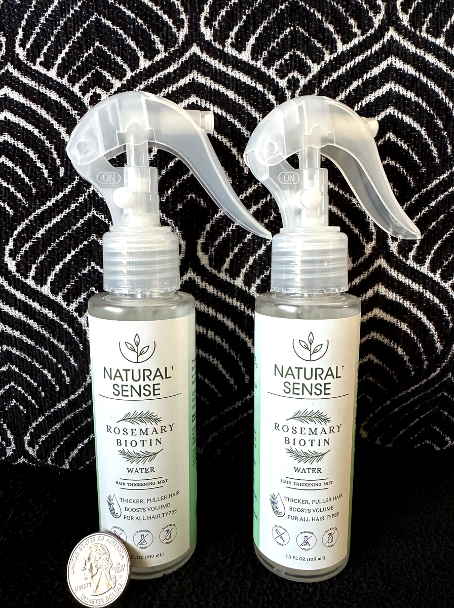 🌺2pk NATURAL SENSE ROSEMARY BIOTIN FULLER VOLUME HAIR GROWTH