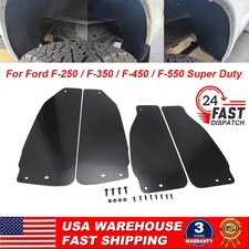 For Ford Super Duty Rear Wheel Well Liners Rust Mud Splash Guard Kit F250 4pcs