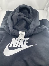 Nike Young Girls Black Fleece Hoodie Pullover XL