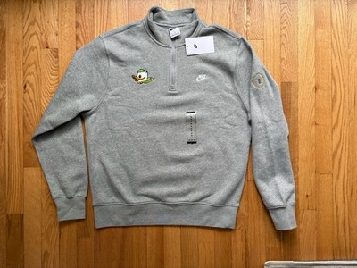 Oregon DUCKS Football TEAM ISSUED Nike CFP 1/4 Zip Up JACKET Men's M NWT