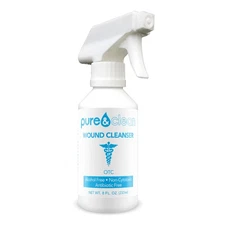 Pure&Clean Wound Cleanser 8 oz. Spray Bottle  12 Ct