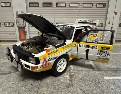 1:18 AUTOart 88501 Audi Sport Quattro Rallye Monte Carlo 1985 #1 S. Blomqvist - Bild 1 von 4