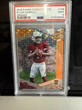 2019 Panini Donruss Elite Kyler Murray #106 Orange /25 Rookie RC PSA 9
