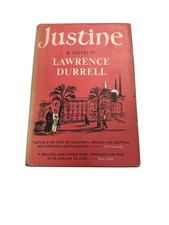 JUSTINE Lawrence Durrell 1957 First Edition Dutton w/ DJ Owner Inscription