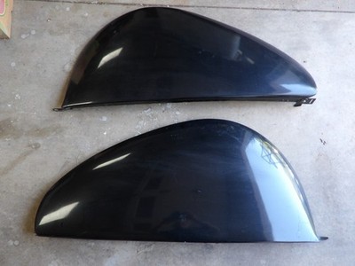 VINTAGE 1936 1937 1938 1939 1940 TEARDROP PAIR OF FENDER SKIRTS VERY NICE!