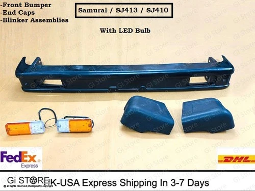 Suzuki Samurai Front Bumper and Light Kit 1980-1995 Complete Set
