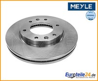 2 St. Bremsscheibe Meyle 37-155210025 Vorderachse FüR Hyundai