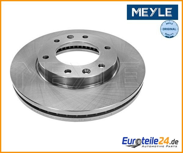 2 St. Bremsscheibe Meyle 37-155210025 Vorderachse FüR Hyundai-image